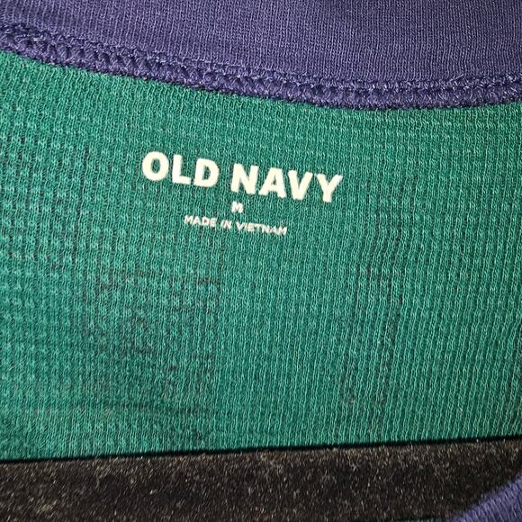 Old Navy Womens Matching Printed Thermal-Knit One-Piece Pajamas size Midium - Picture 5 of 9